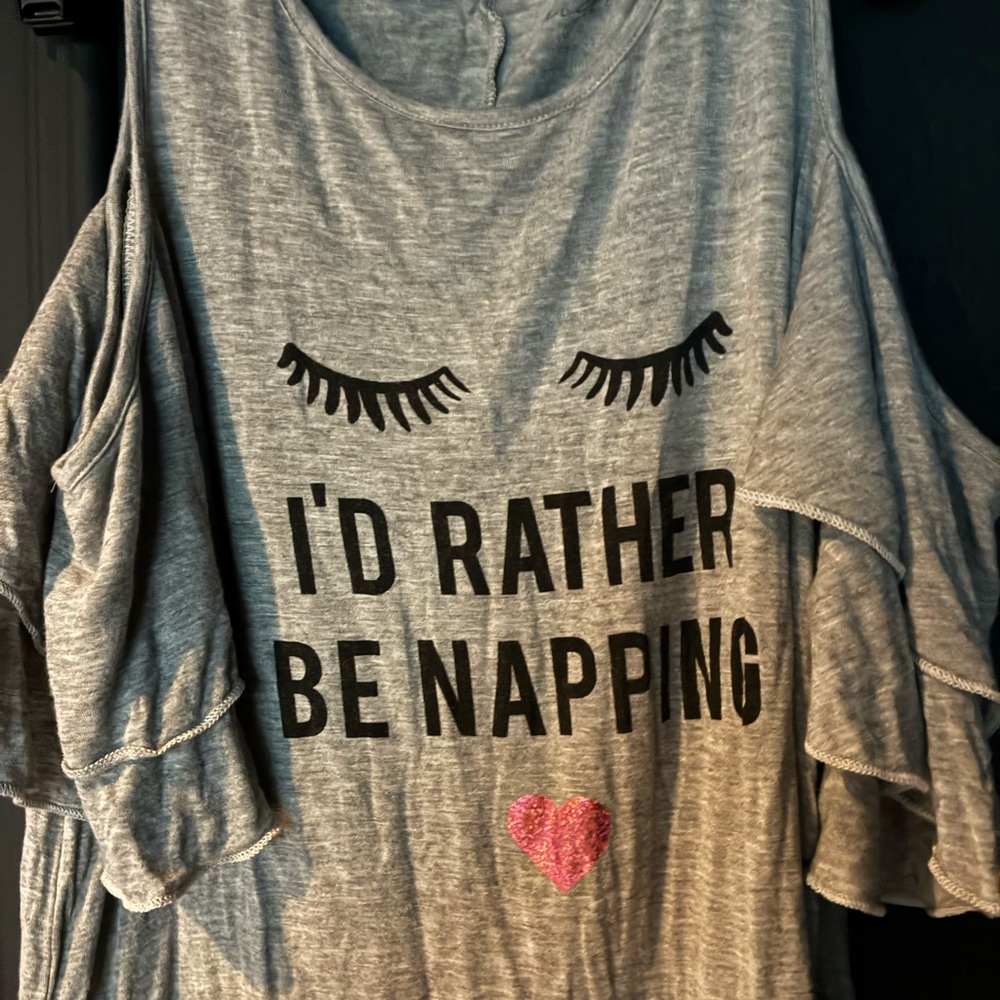 Alya Heather Gray Tee